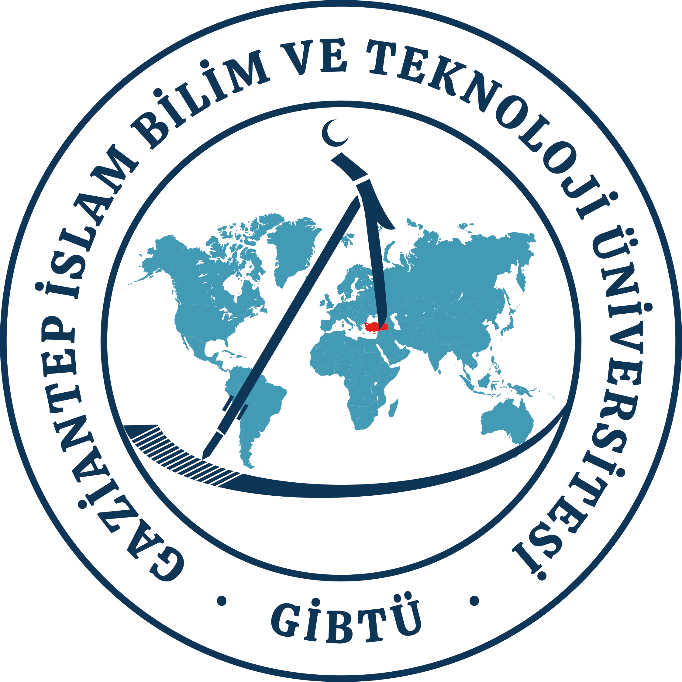 GAZİANTEP İSLAM BİLİM VE TEKNOLOJİ ÜNİVERSİTESİ REKTÖRLÜĞÜ logosu