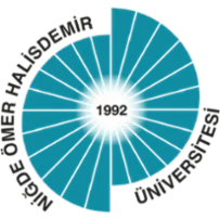 NİĞDE ÖMER HALİSDEMİR ÜNİVERSİTESİ REKTÖRLÜĞÜ logosu